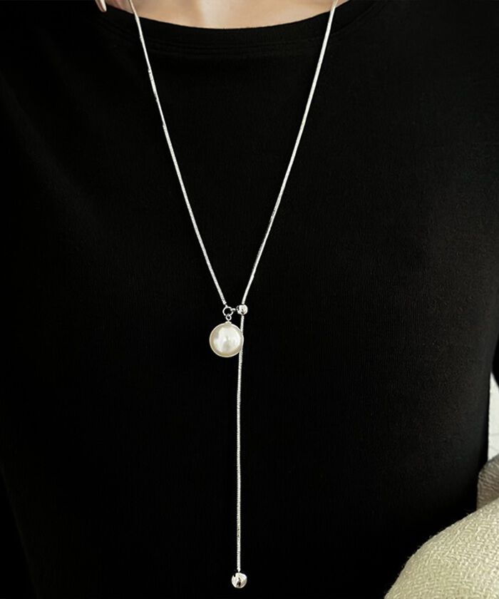 BACKYARD FAMILY「ネックレス レディース シンプル 通販 ペンダント 首飾り アクセサリー ジュエリー パール 真珠」|その他|