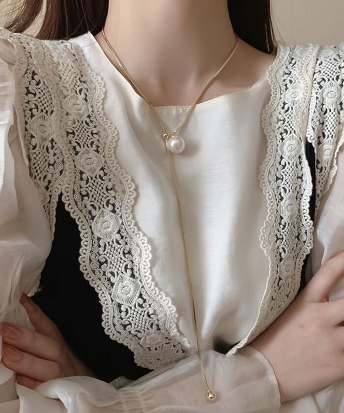 BACKYARD FAMILY「ネックレス レディース シンプル 通販 ペンダント 首飾り アクセサリー ジュエリー パール 真珠」|その他|