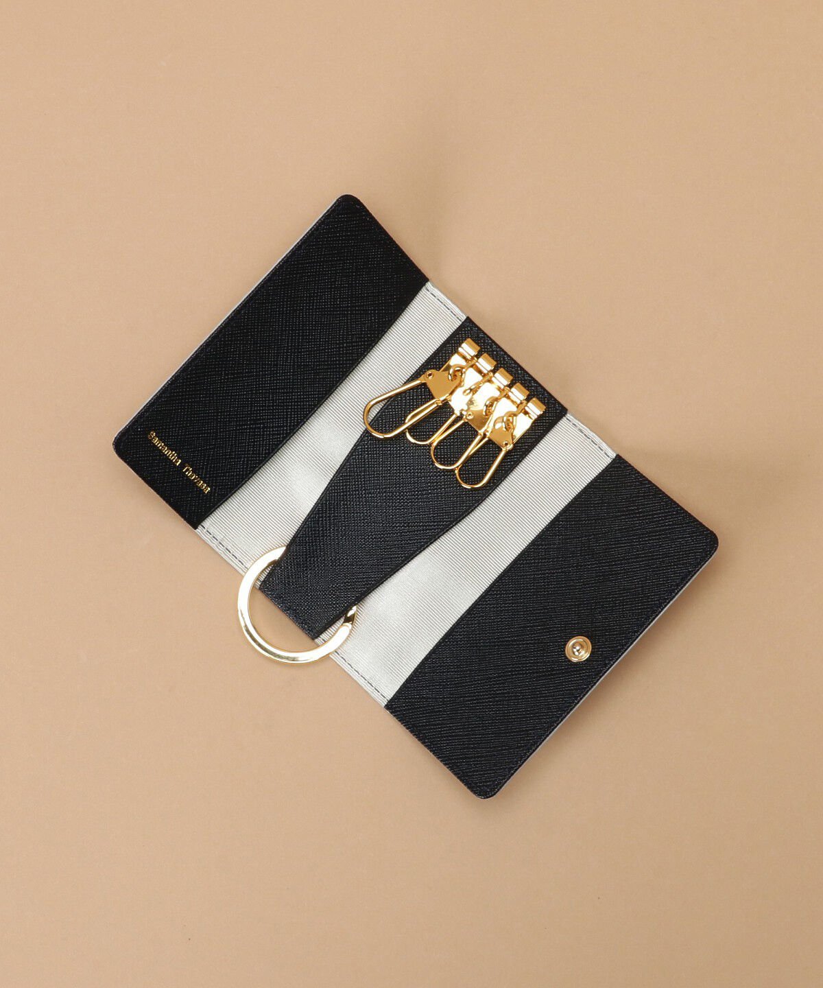 Samantha Thavasa「Pomme d'espoir ポムディスポワール バイカラーキーケース」|キーケース|