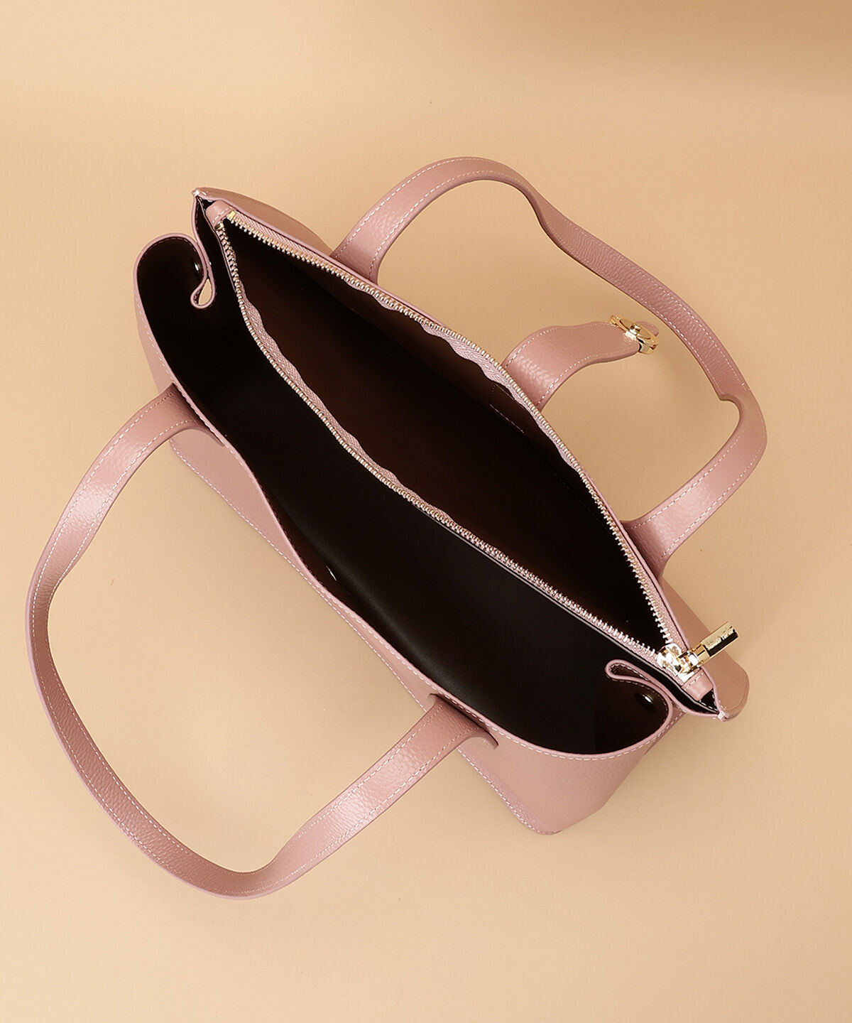 Samantha Thavasa「サークルモチーフスクエアレザートートバッグ 大サイズ」|トートバッグ|