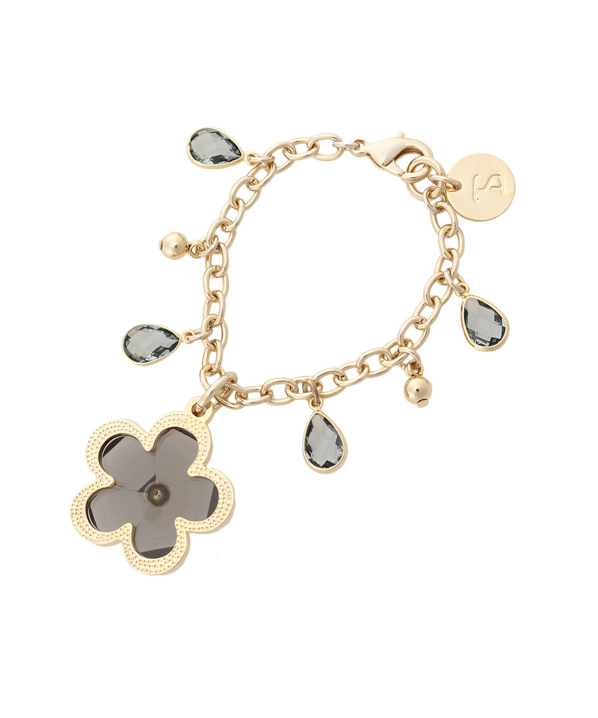 Samantha Thavasa「ガラス風フラワーチャーム」|チャーム・キーホルダー|