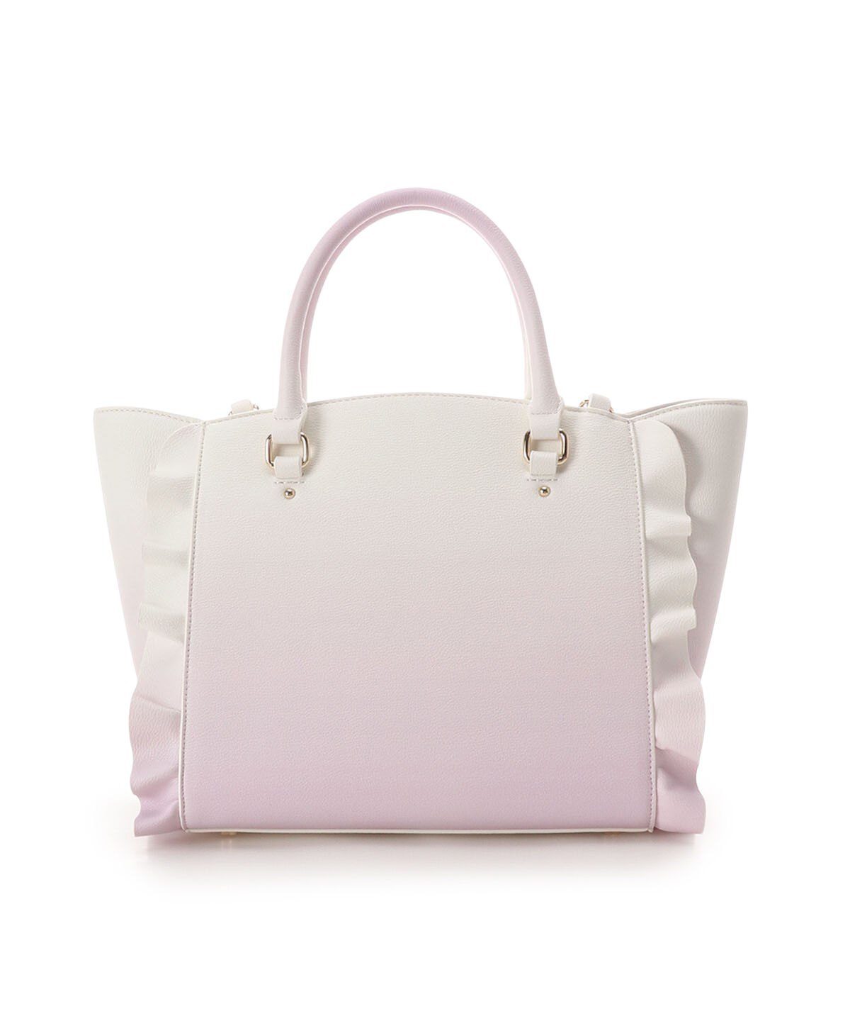 Samantha Vega「レースアップハートビジューグラデーションフラッター（小）」|ハンドバッグ|