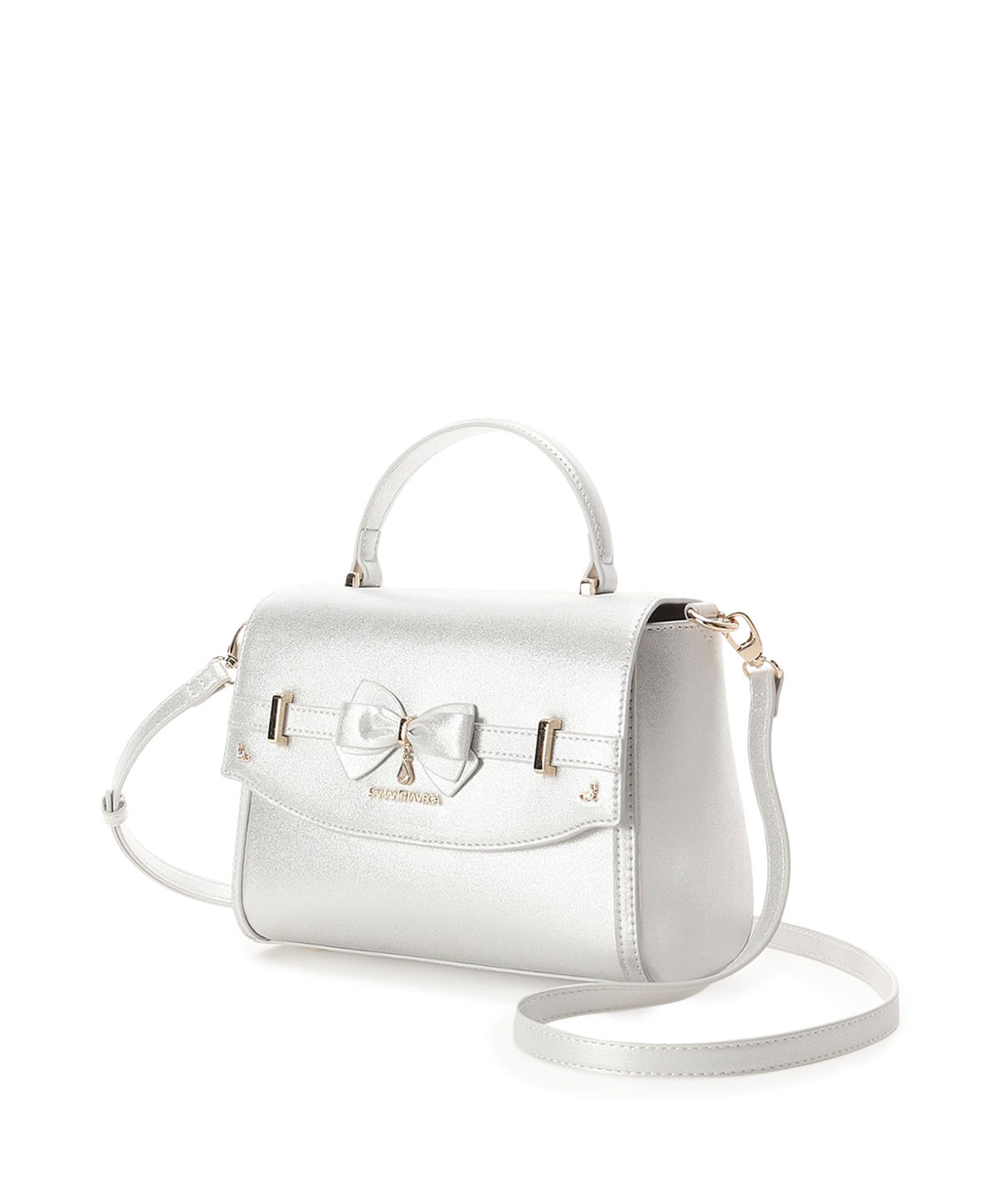 Samantha Vega「アクセントリボンラメショルダーバッグ」|ショルダー・メッセンジャー|