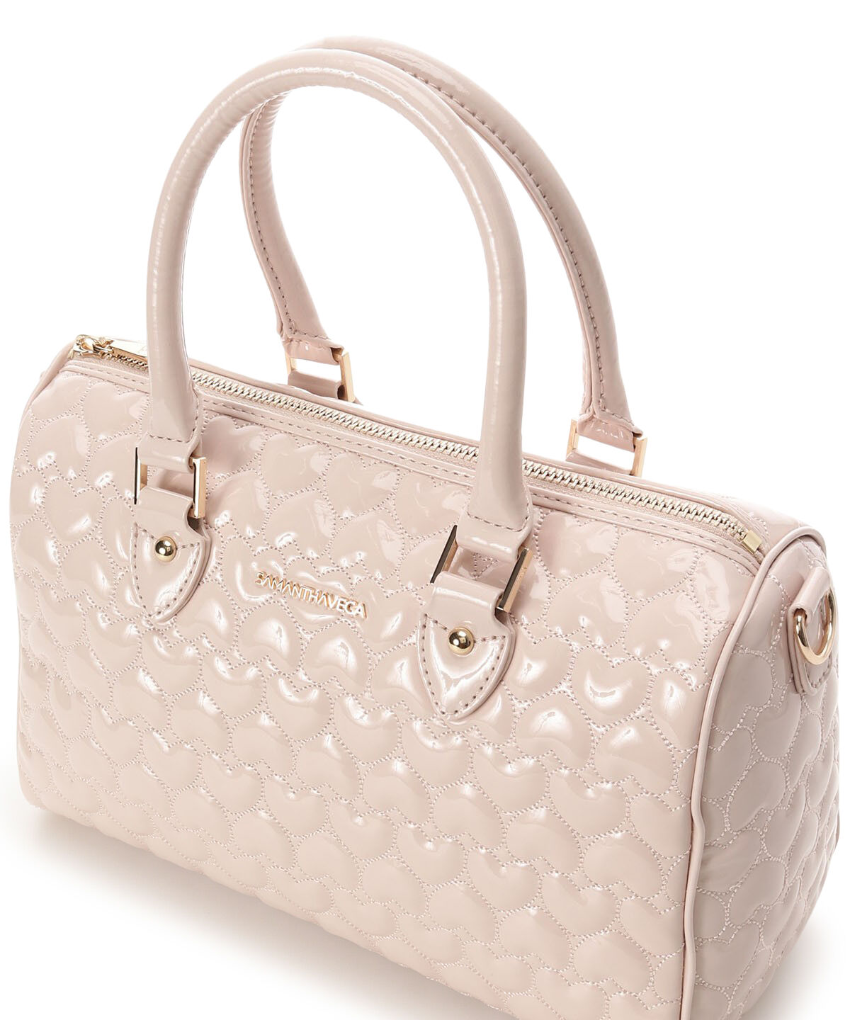 Samantha Vega「エターナルハートキルトボストンバッグ」|ボストンバッグ|