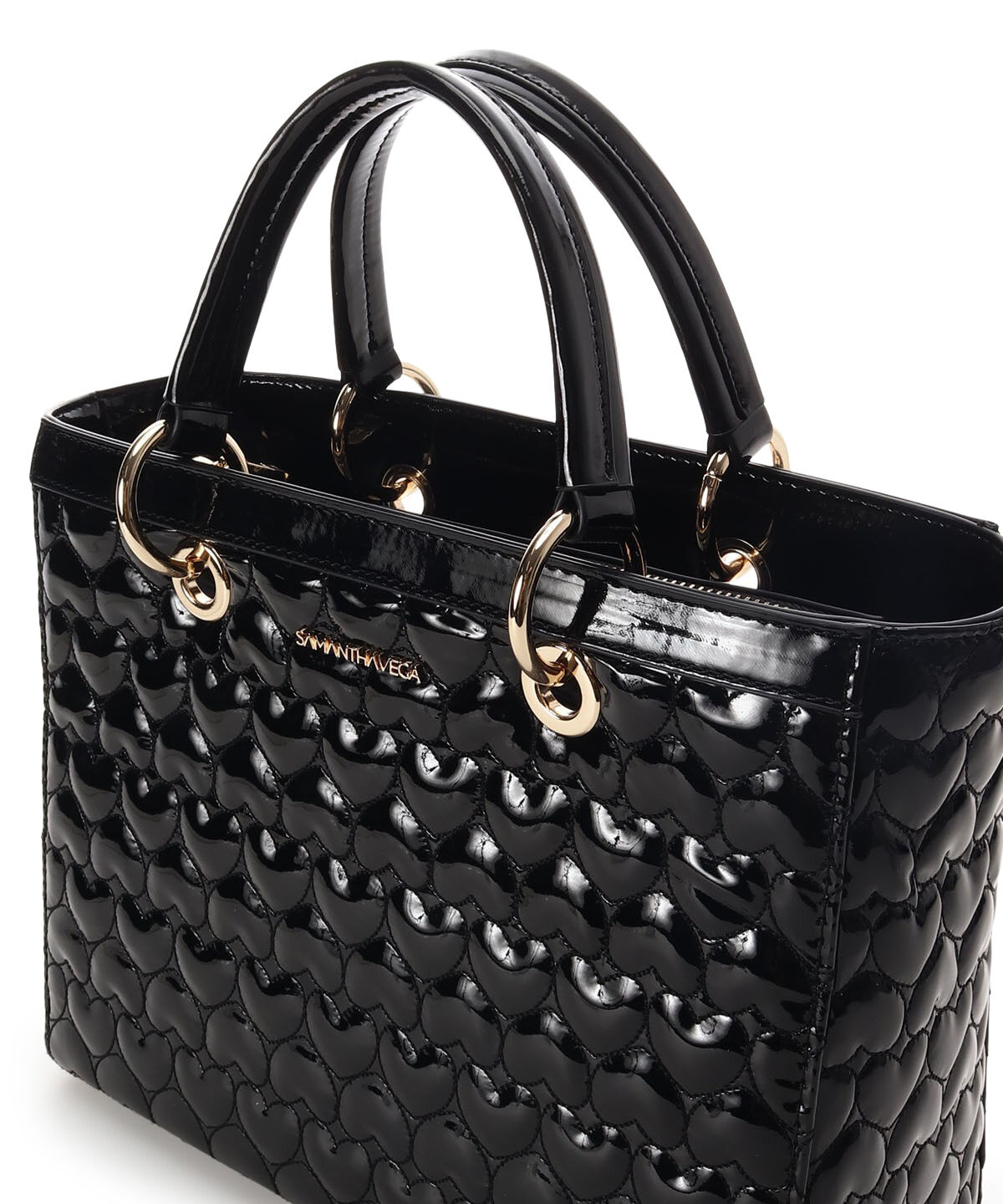 Samantha Vega「エターナルハートキルトハンドバッグ」|ハンドバッグ|