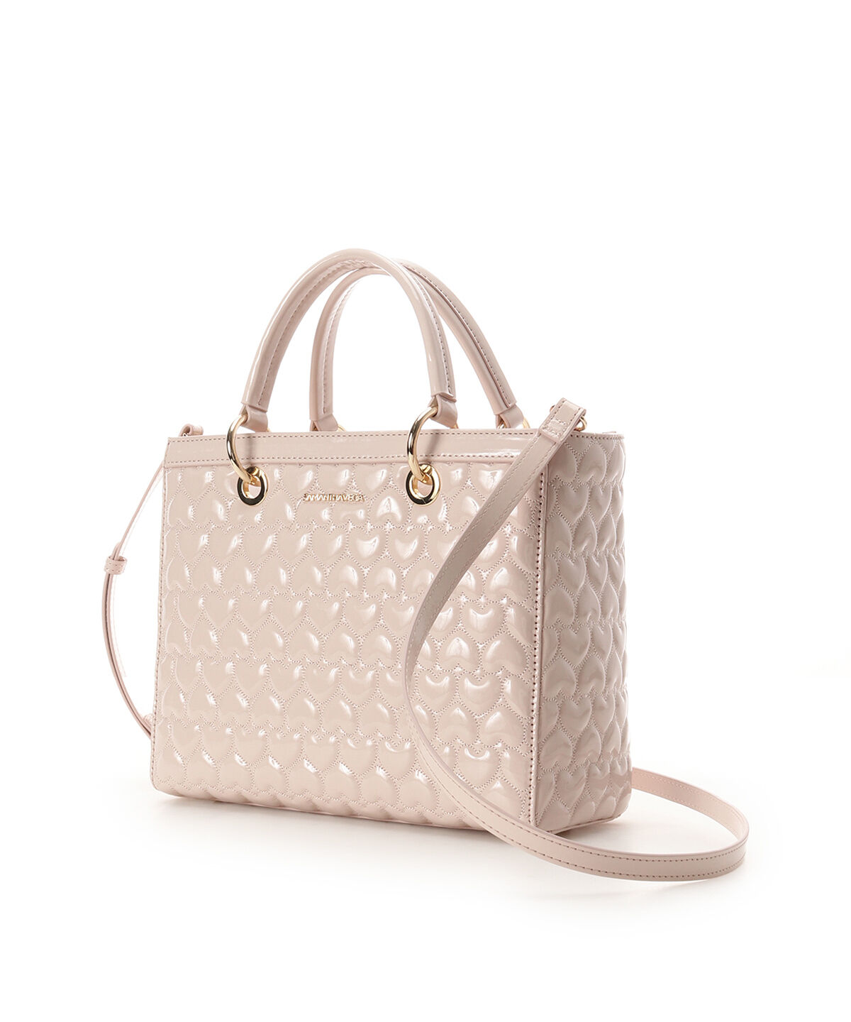 Samantha Vega「エターナルハートキルトハンドバッグ」|ハンドバッグ|