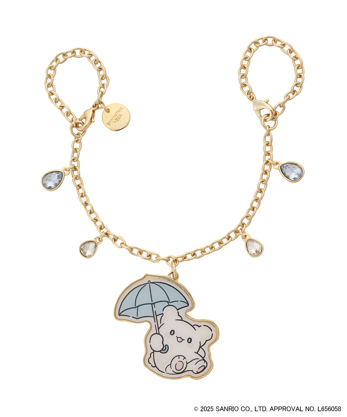 Samantha Vega「「はなまるおばけ」雨の日バッグチャーム」|チャーム・キーホルダー|