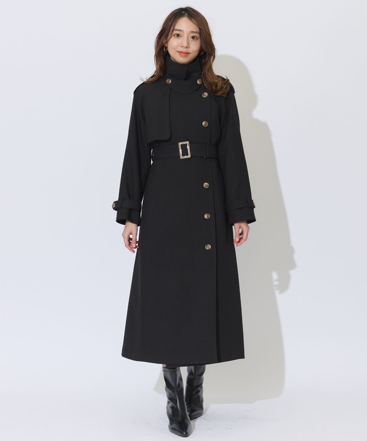 アンドクチュール「アイコニックトレンチコート」|トレンチコート|