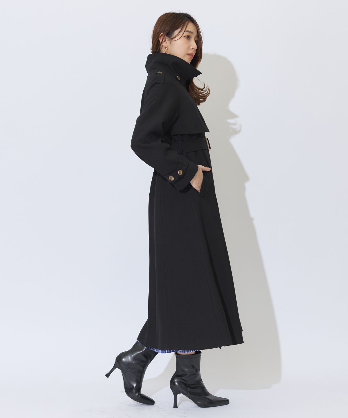 アンドクチュール「アイコニックトレンチコート」|トレンチコート|