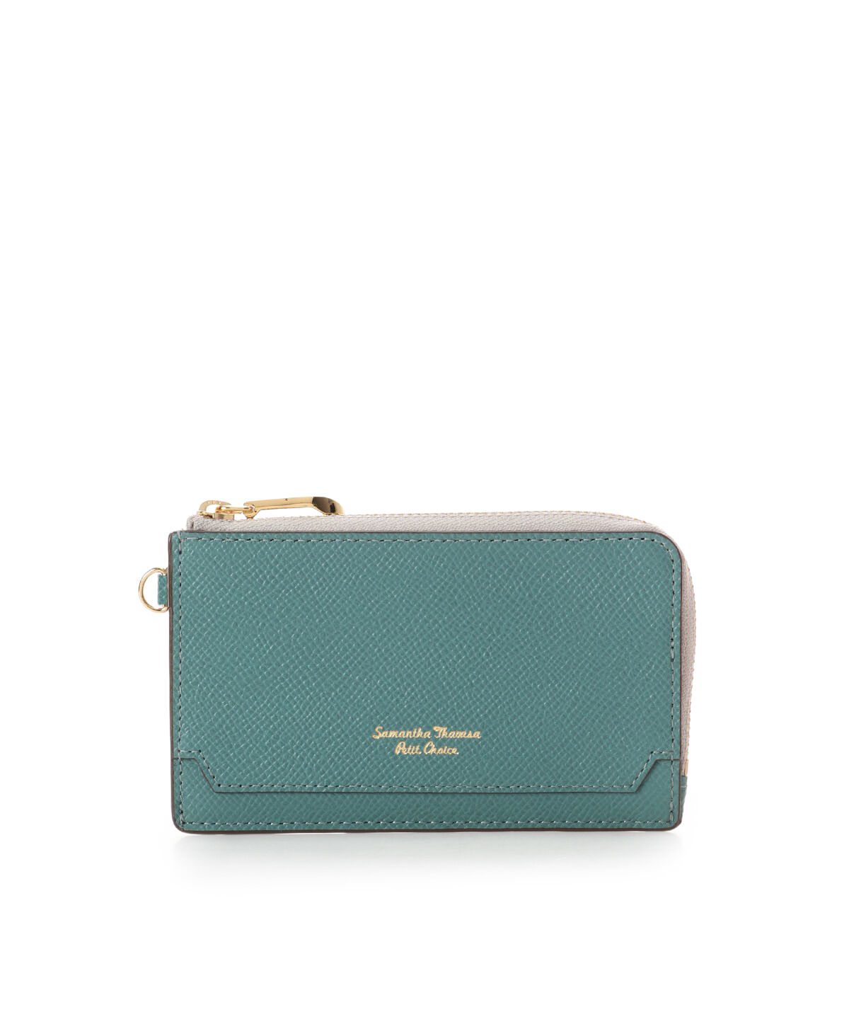 Samantha Thavasa Petit Choice「インサイドバイカラー フラグメントケース」|コインケース|グリーン
