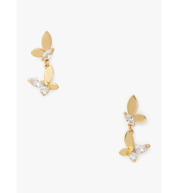 kate spade new york「ソーシャル バタフライ ドロップ ピアス」|ピアス|DK CONCH