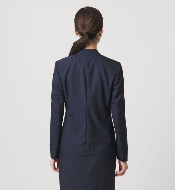 UNITED ARROWS「Vitale Barberis Canonico ノーラペルジャケット 26SS」|ノーカラージャケット|