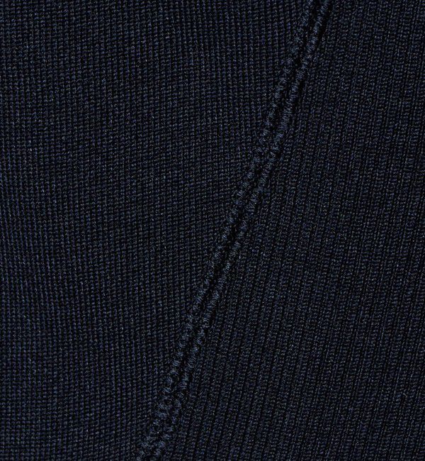 UNITED ARROWS「スウェットライク クルーネックニット ‐ウォッシャブル‐」|ニット・セーター|