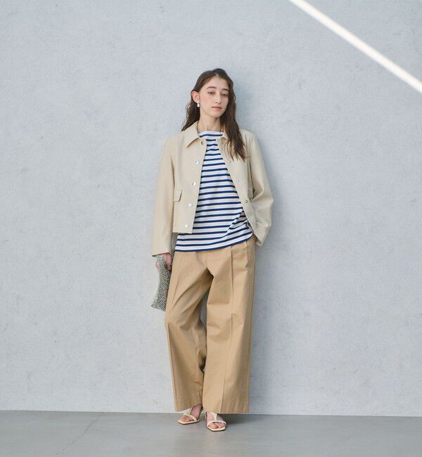 UNITED ARROWS「チノ ワイドパンツ」|チノ|