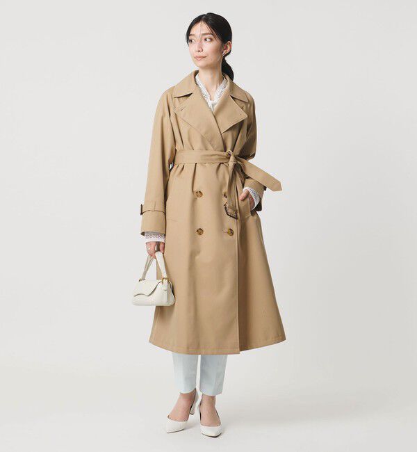 UNITED ARROWS「コットンギャバ トレンチコート」|トレンチコート|
