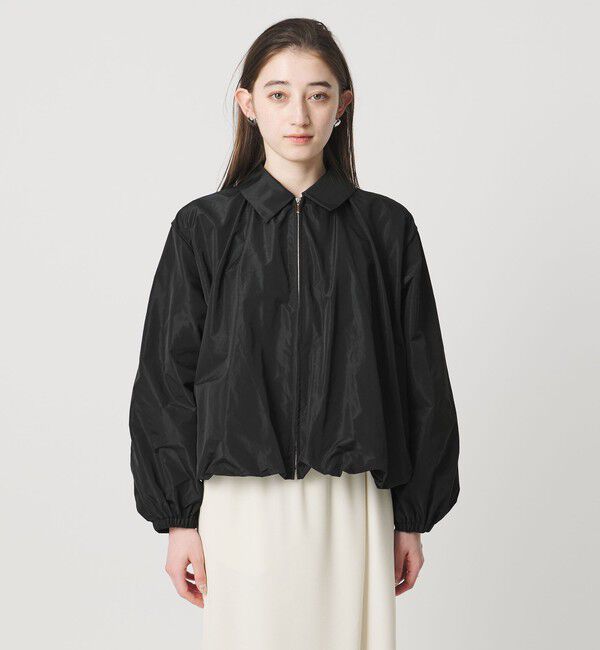 UNITED ARROWS「タフタ ボリュームギャザー ブルゾン ‐ウォッシャブル‐」|ブルゾン・スタジャン|