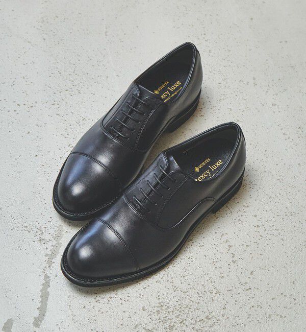 UNITED ARROWS green label relaxing「＜texcy luxe＞ストレートチップ GORE-TEX ドレスシューズ」|ビジネス・ドレスシューズ|BLACK
