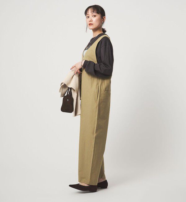 UNITED ARROWS green label relaxing「オルマイ LI/MIX オールインワン マシンウォッシャブル ストレッチ 吸水速乾 接触冷感」|オールインワン|