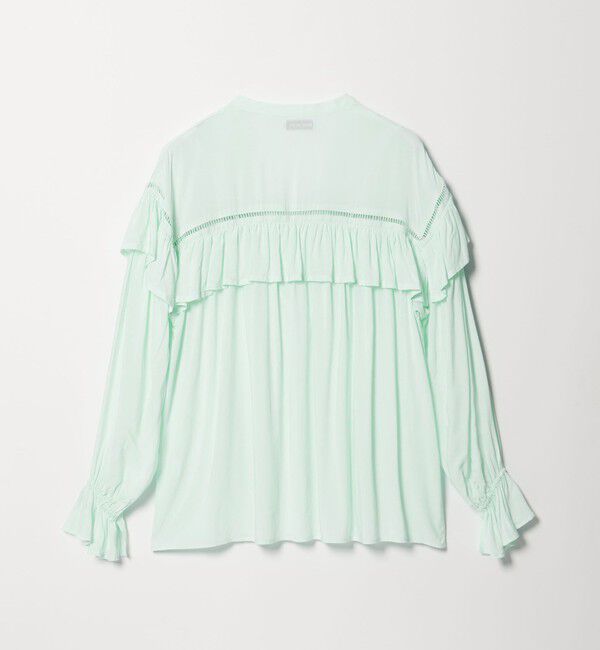 EMMEL REFINES「＜EMMEL REFINES＞EM ハシゴレース フリル ブラウス」|シャツ・ブラウス|