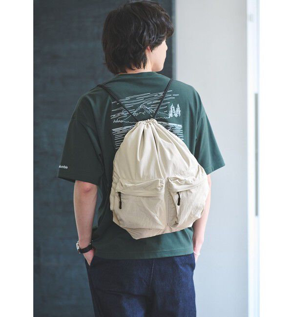 UNITED ARROWS green label relaxing「【別注】＜fellowww＞GLR 2WAY ナップサック ショルダーバッグ」|ショルダー・メッセンジャー|NATURAL