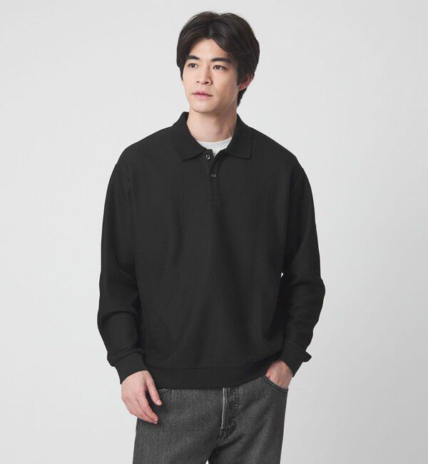 UNITED ARROWS green label relaxing「クリア ラッセル 長袖 ポロシャツ」|ポロシャツ|