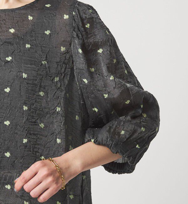 UNITED ARROWS green label relaxing「ワッシャープリント ブラウス」|シャツ・ブラウス|