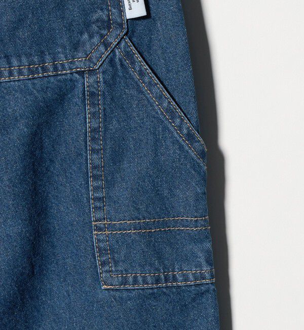 UNITED ARROWS green label relaxing「デニム クロップド ペインター パンツ / キッズ  100cm-160cm」|チノ|