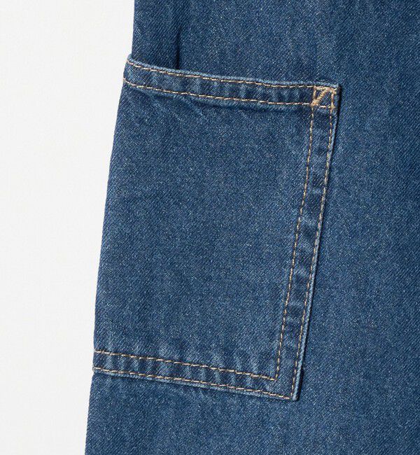 UNITED ARROWS green label relaxing「デニム クロップド ペインター パンツ / キッズ  100cm-160cm」|チノ|