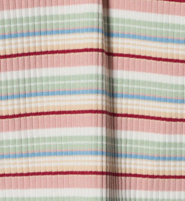 UNITED ARROWS green label relaxing「テレコ マルチボーダー Tシャツ 100cm-160cm」|Tシャツ・カットソー|