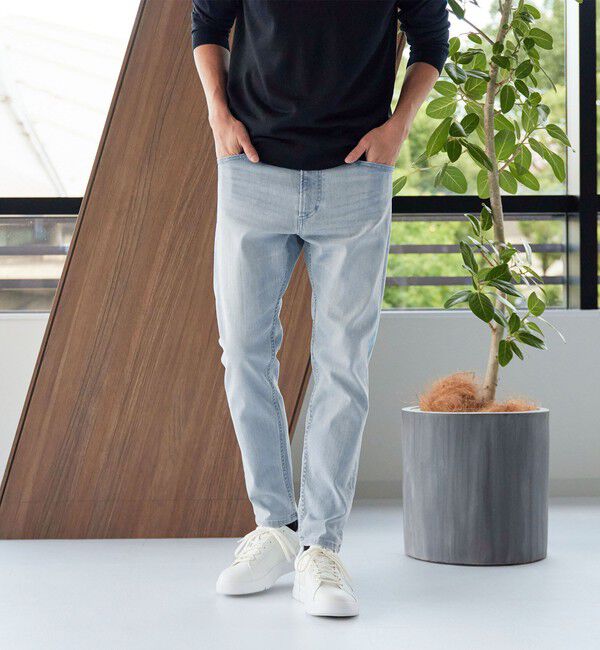 BEAUTY&YOUTH UNITED ARROWS「【WEB限定 WARDROBE SMART】NEOスキン デニム スキニーパンツ」|デニム|