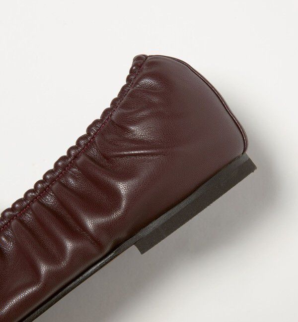 BEAUTY&YOUTH UNITED ARROWS「ギャザー バレエシューズ」|バレエシューズ|