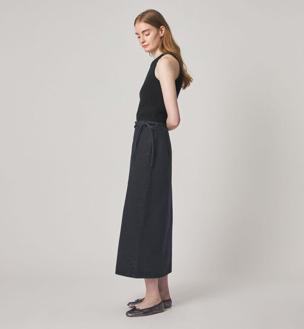STEVEN ALAN「＜Steven Alan＞コットン ラップ デニムスカート」|スカート|