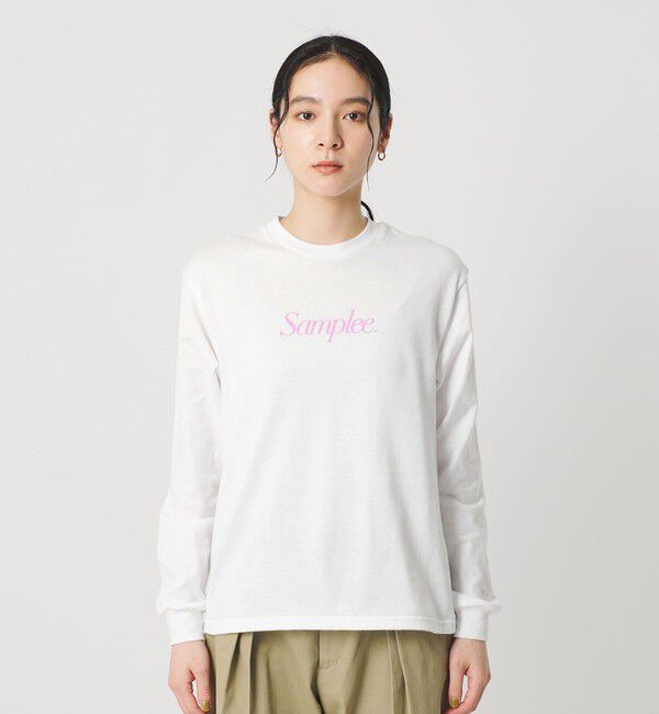 BEAUTY&YOUTH UNITED ARROWS「【別注】＜Samplee＞プリント ロングスリーブTシャツ」|Tシャツ・カットソー|