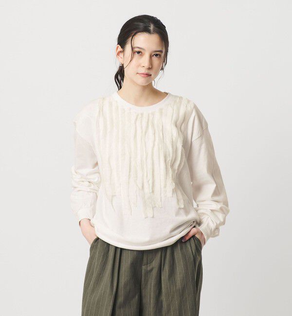 BEAUTY&YOUTH UNITED ARROWS「＜dahl&rsquo;ia＞リメイク ロングスリーブ カットソー」|Tシャツ・カットソー|