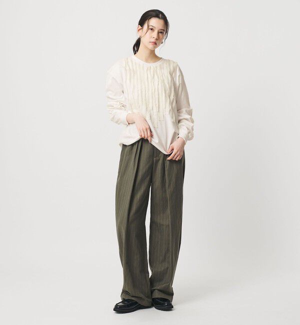 BEAUTY&YOUTH UNITED ARROWS「＜dahl&rsquo;ia＞リメイク ロングスリーブ カットソー」|Tシャツ・カットソー|