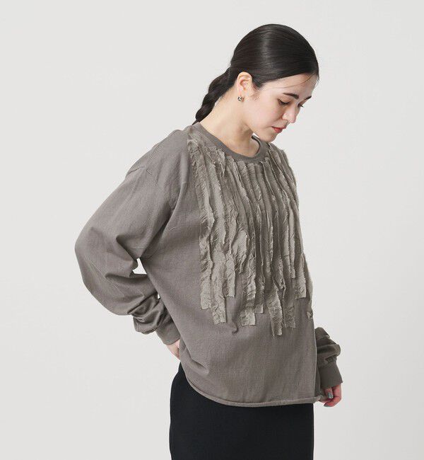 BEAUTY&YOUTH UNITED ARROWS「＜dahl&rsquo;ia＞リメイク ロングスリーブ カットソー」|Tシャツ・カットソー|