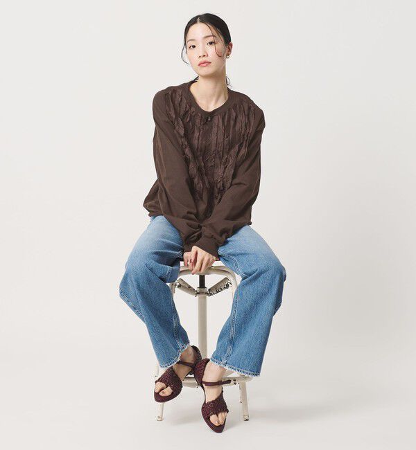 BEAUTY&YOUTH UNITED ARROWS「＜dahl&rsquo;ia＞リメイク ロングスリーブ カットソー」|Tシャツ・カットソー|