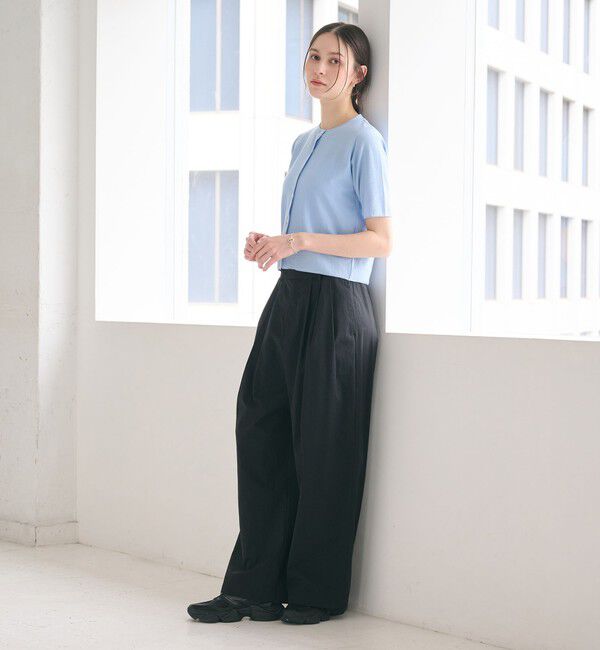 BEAUTY&YOUTH UNITED ARROWS「ナイロンコットン ワイドタックパンツ ウォッシャブル」|その他|