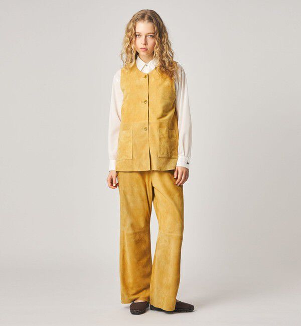 STEVEN ALAN「＜Steven Alan＞スエード ベスト」|ダウンベスト・ベスト|