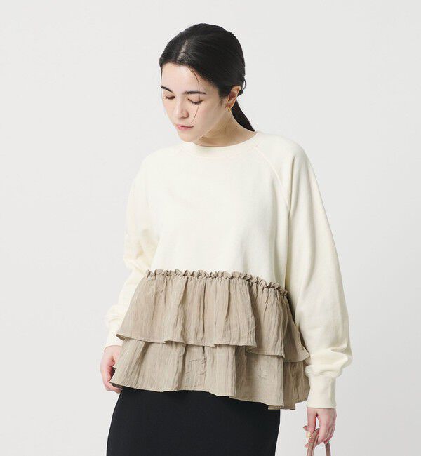 BEAUTY&YOUTH UNITED ARROWS「【WEB限定】ティアード スウェットプルオーバー」|スウェット・ジャージ|