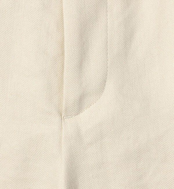 BEAUTY&YOUTH UNITED ARROWS「麻ブレンド マーベルト ワイドパンツ UVカット」|チノ|