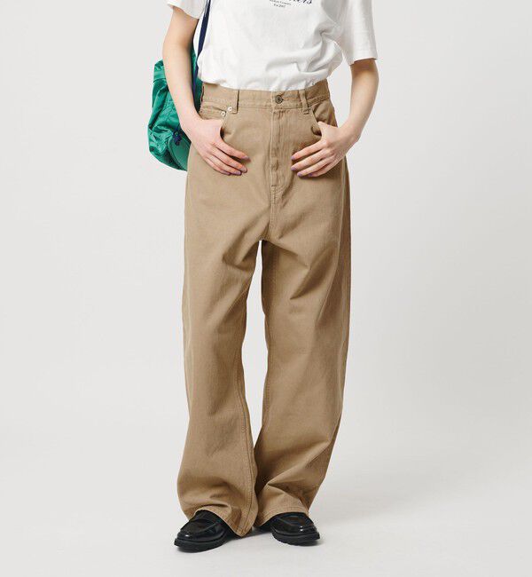 BEAUTY&YOUTH UNITED ARROWS「ワイド ルーズ デニムパンツ」|デニム|