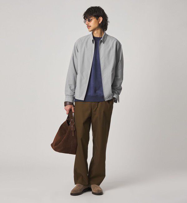 STEVEN ALAN「＜Steven Alan＞ C/PE マイクロチェック ワーク ブルゾン」|ブルゾン・スタジャン|