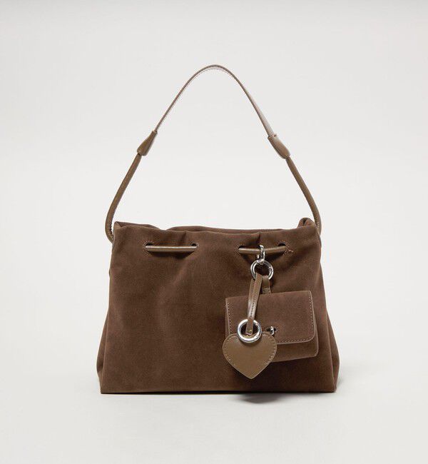 BEAUTY&YOUTH UNITED ARROWS「スエードライク チャーム ドロスト バッグ」|ショルダー・メッセンジャー|