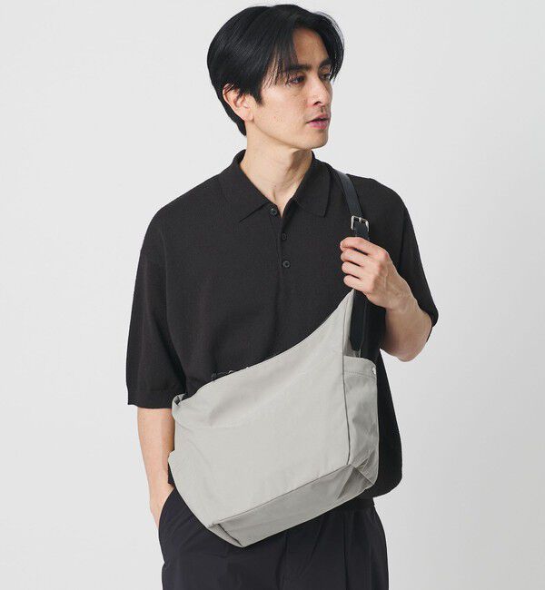 BEAUTY&YOUTH UNITED ARROWS「ソフト ファブリック ショルダー バッグ」|ショルダー・メッセンジャー|LIME