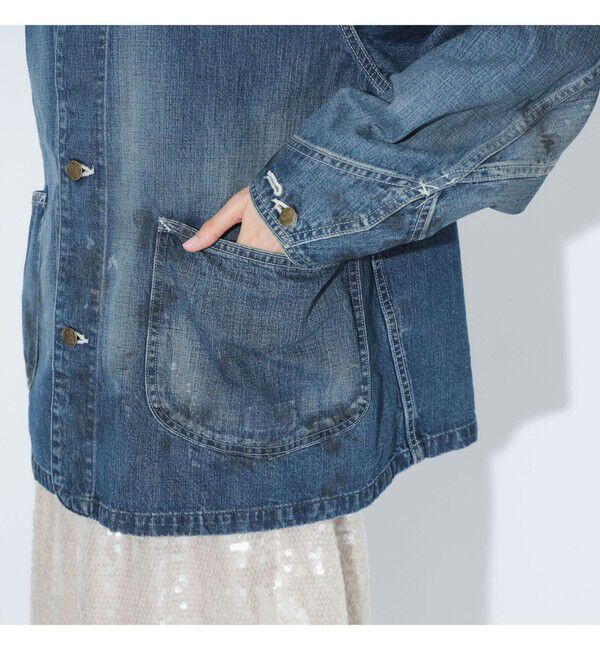 BEAMSBOY「【別注】Lee &times; maturely / ヴィンテージ ロコ ジャケット」|ブルゾン・スタジャン|