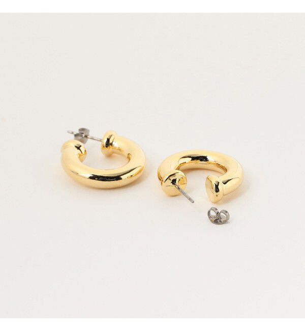 Ray BEAMS 「ボリューム フープ ピアス」|ピアス|