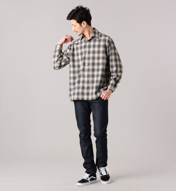 SHIPS「SHIPS: オイカワデニム セルビッチ 5ポケット デニム パンツ」|デニム|