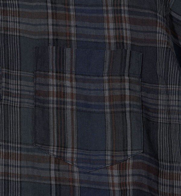 SHIPS「Southwick Gate Label: リネン ボタンダウン プルオーバーシャツ S/S」|シャツ・ブラウス|