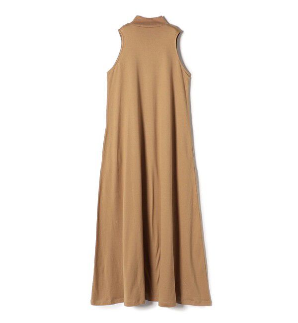 SHIPS for women「onit:〈洗濯機可能〉モックネック ノースリーブ ワンピース」|ワンピース|